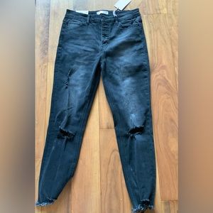 NWT  Vervet high rise skinnies